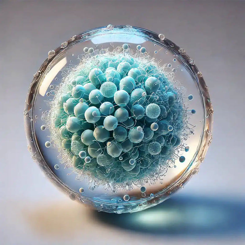 Voor en na exosomen huidherstel na microneedling