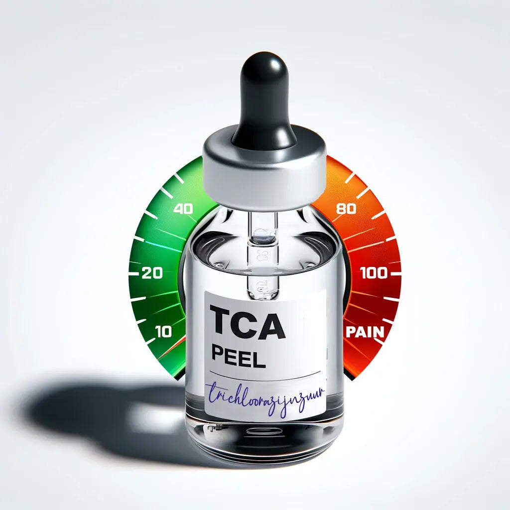 Medische peeling behandeling TCA pain control