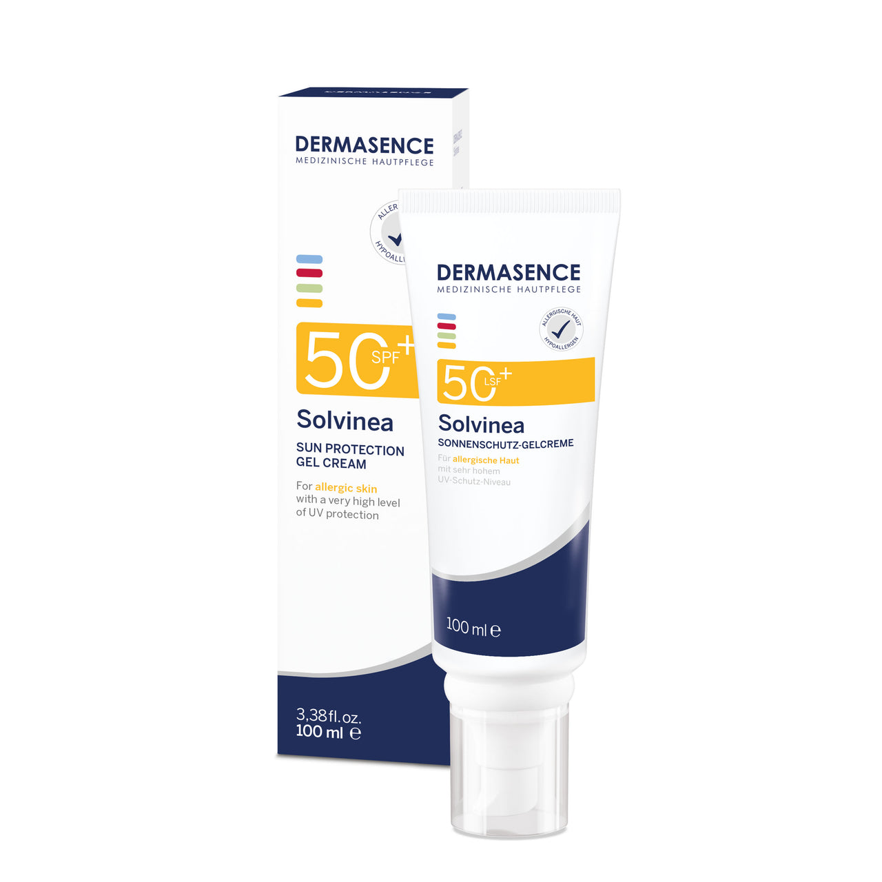 DERMASENCE Solvinea Sun protection gel cream SPF 50+