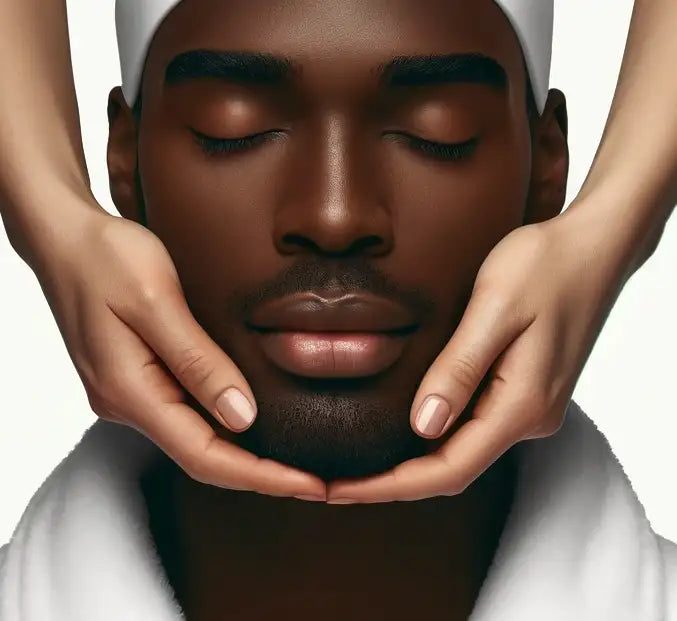 Productadvies en gezichtsbehandeling door de huidtherapeut.