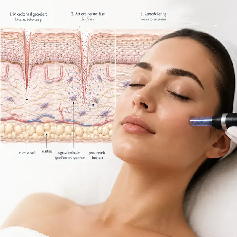 Naaldenfomo? Dit doet microneedling echt met je huid